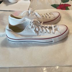 White Converse 