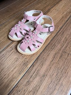 New pink kids toddler sandal