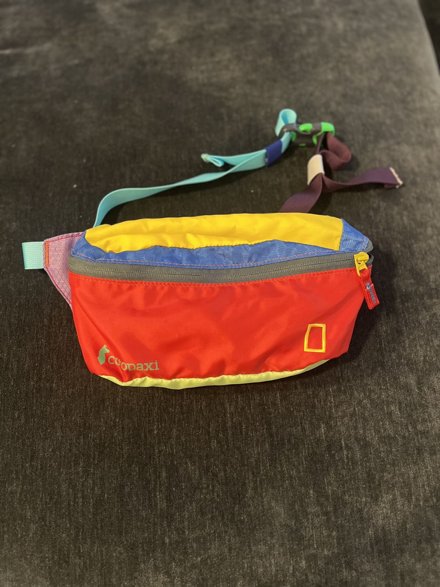 Nat Geo x Cotopaxi Fanny Pack – Limited Edition, Multi-Color Design