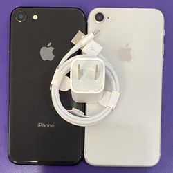 Factory unlocked apple iphone 8 64 gb, store warranty $170 each 