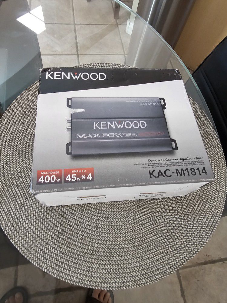 Kenwood Amplifier Kac-m1814 (AD's Up It's Avail) Don't Ask