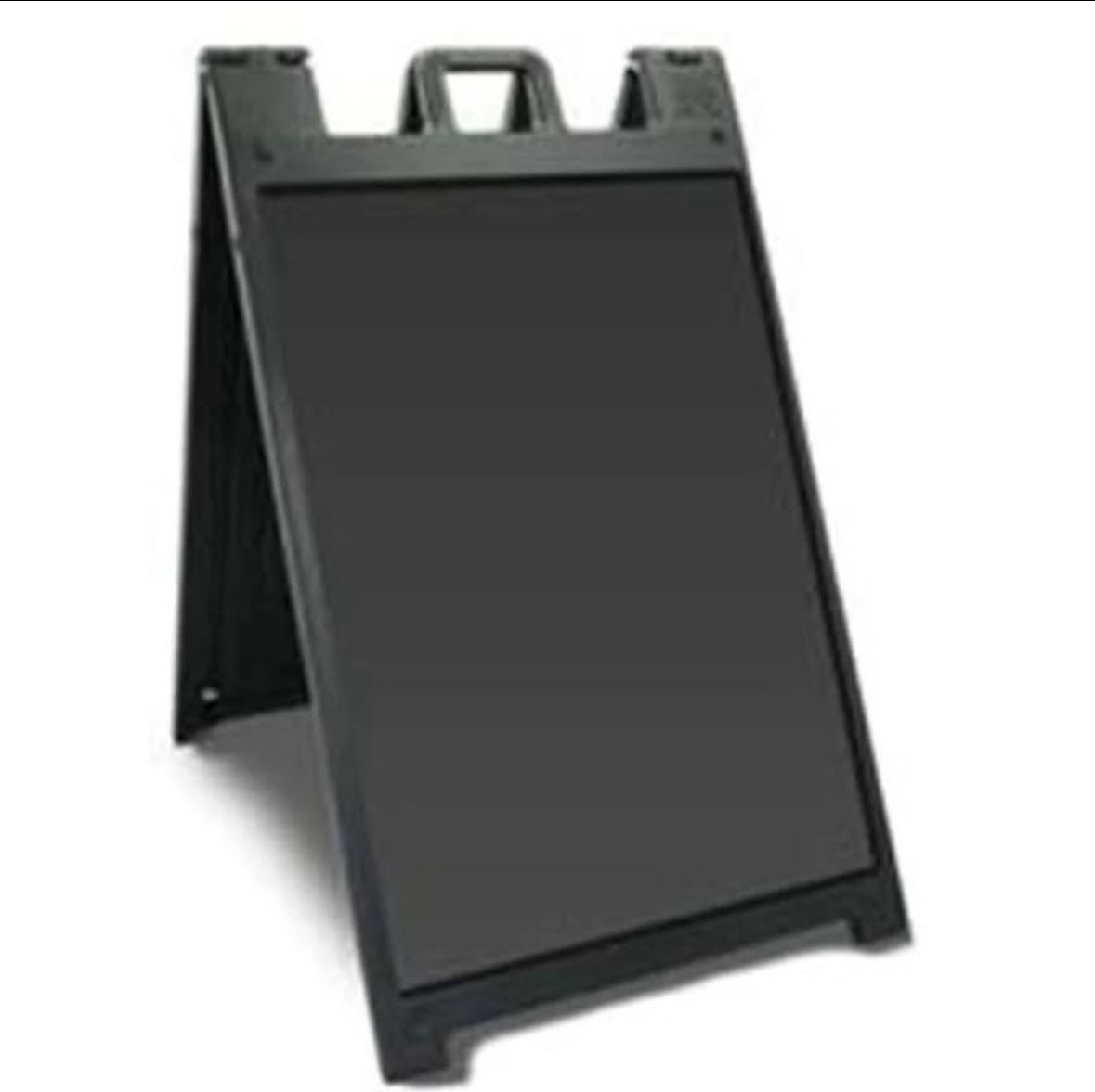 Black Sandwich Board