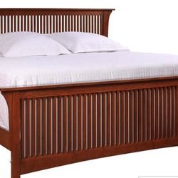 STICKLEY | MISSION Spindle Bed Queen Size 