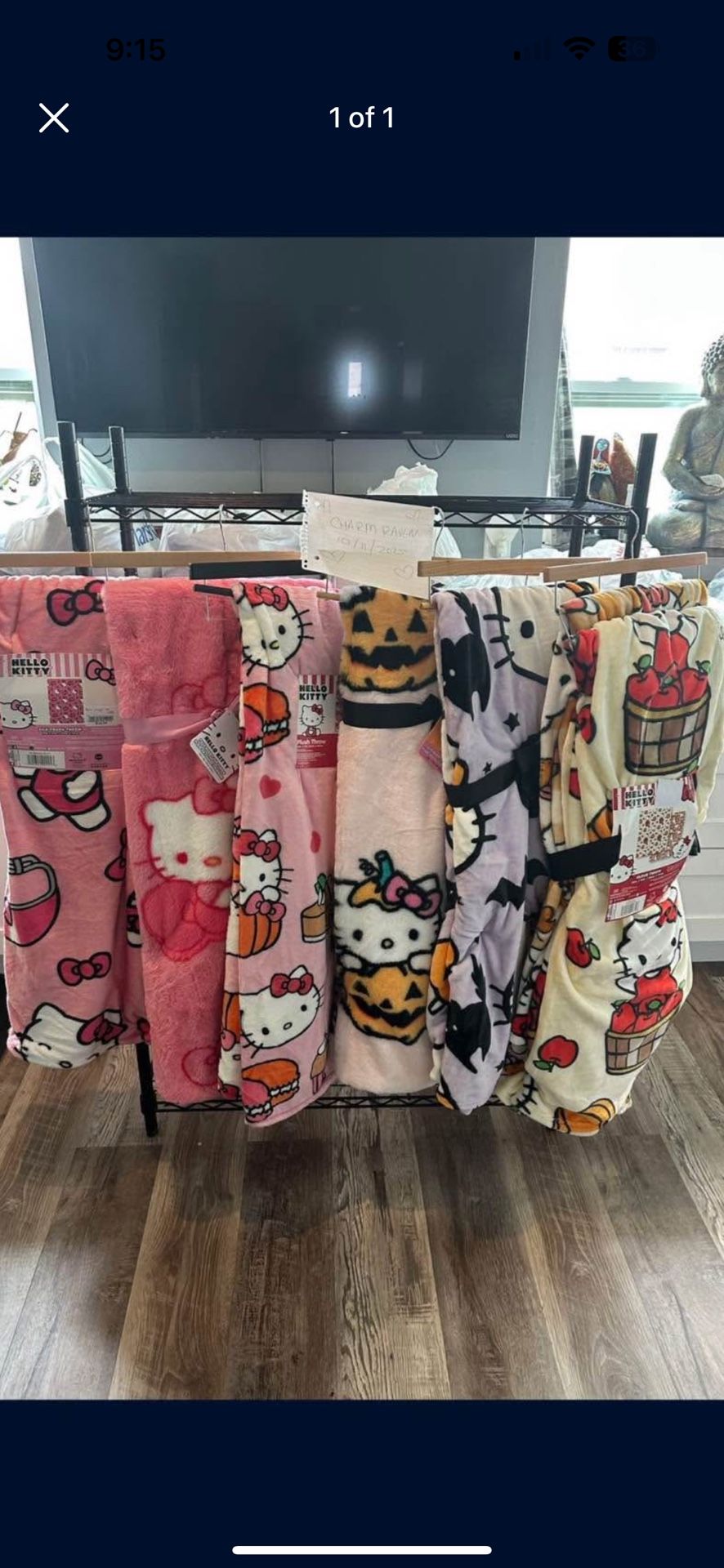 Hello Kitty Blankets Available! Must Go! Great Deals! Message Me! 