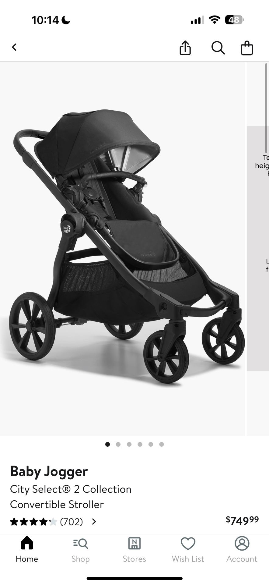 Baby Jogger Stroller