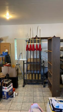 Chinese spears and trident
