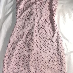 Cute Pink Glitter Dress 