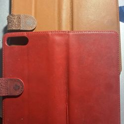 Leather I-phone pouch