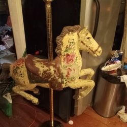 Vintage Carocell Horse. Approx 5 Ft.