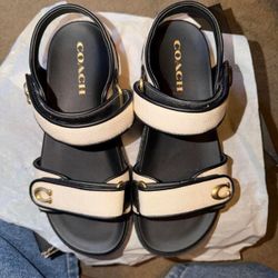 Coach sandals