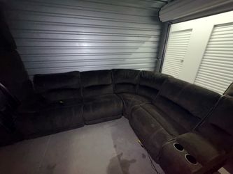 6 piece recliner sectional