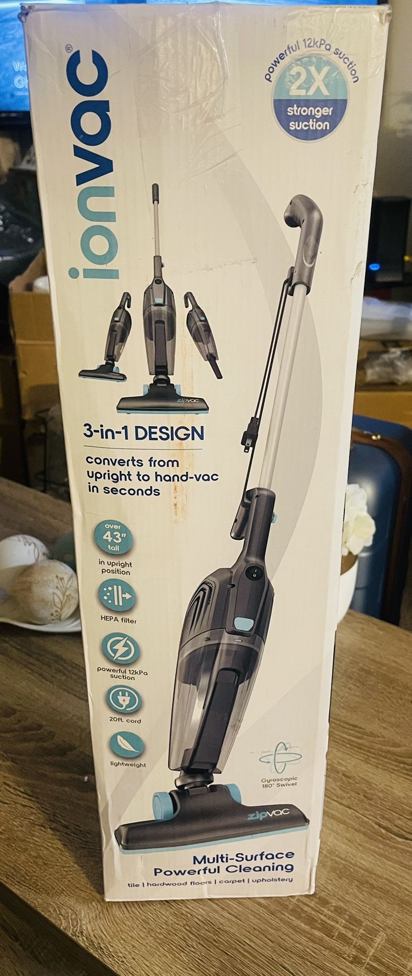 Powerful Lightweight Vacuum Cleaner-new!