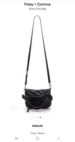 Foley & Corrina Crossbody Bag - Orange & Black