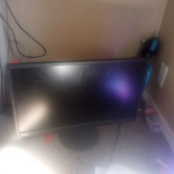 It's A Thinkvision Computer And It's Black 