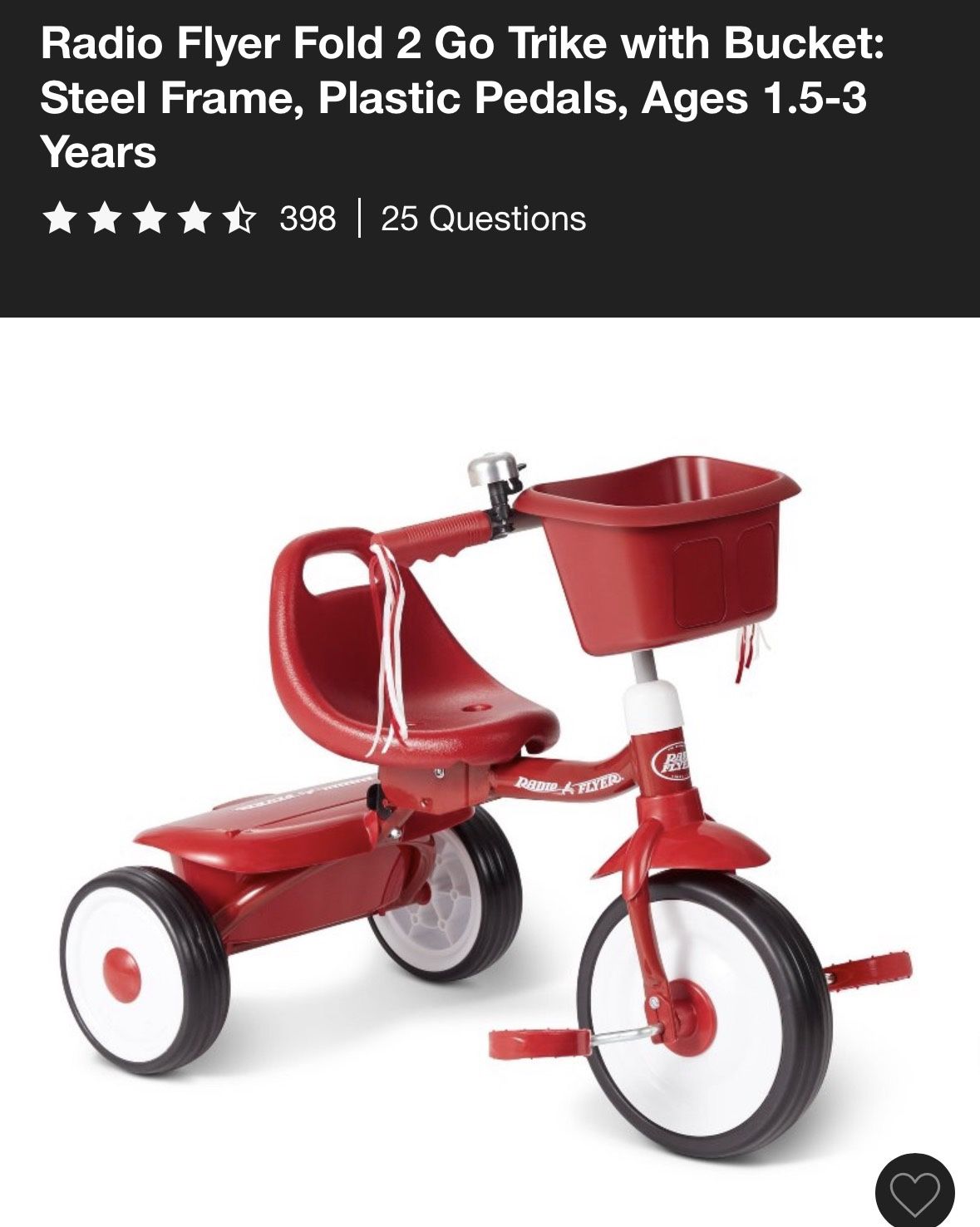 Radio Flyer Tricycle