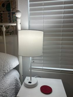 two new nightstand lamps 