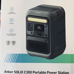 Anker Estación de energía portátil SOLIX C300