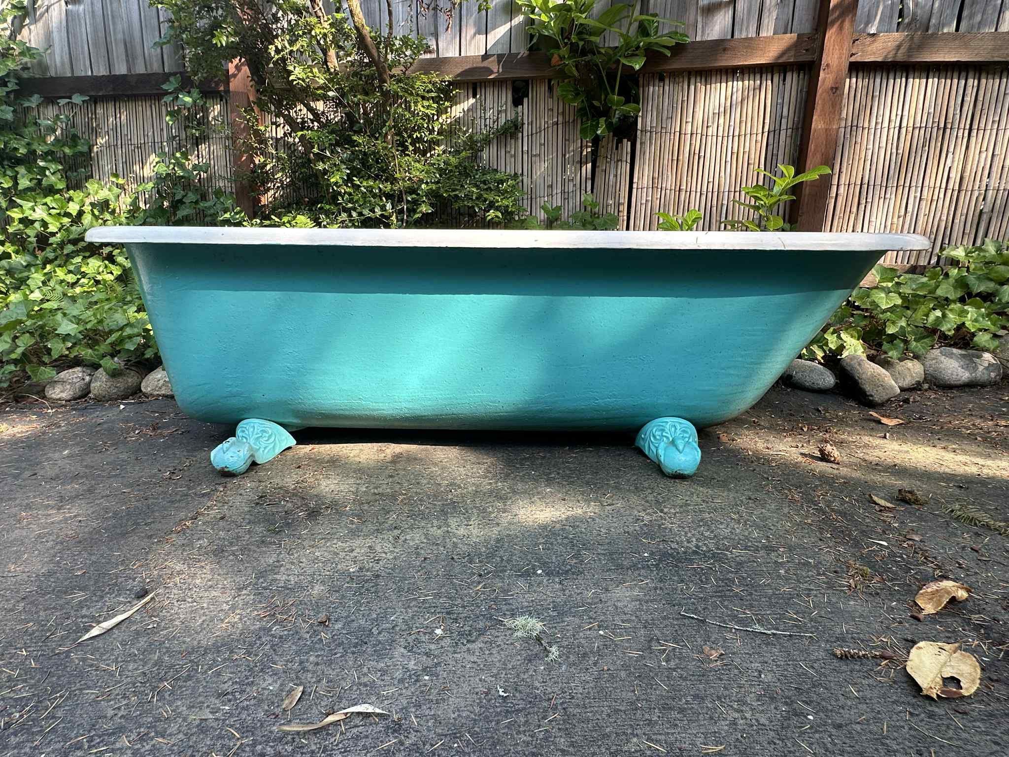 Vintage Cast Iron Tub