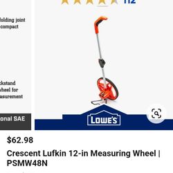 Crescent Lufkin Professional Measuring Wheel For Construction 