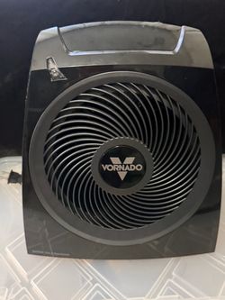 Vornado Space Heater Fan Black