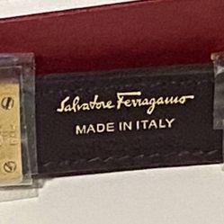 Salvatore  Ferragamo Brown & Gold Key Ring # KM 221018