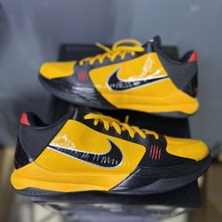 Size 10 Kobe 5 Bruce Lee Gently Worn