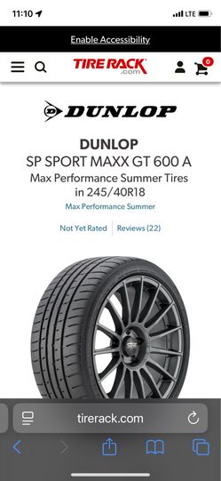 Dunlop sp Sport Maxx GT 600A