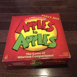Apples To Apples & Scene It Board Games-5.00 Each 