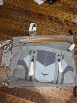 NWT AUTHENTIC ZADIG AND VOLTAIRE SUNNY MOODY DENIM BAG