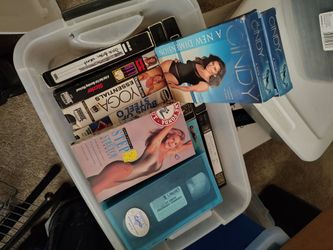 VHS and DVD exercise videos $3 each