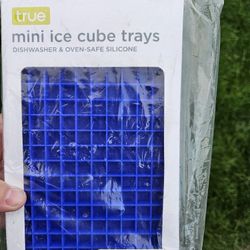 Set Of 3 Silicone  Mini Squre Ice Cube Trays