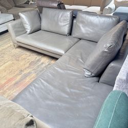 Grey L Shaped Sectional Couch “WE DELIVER”