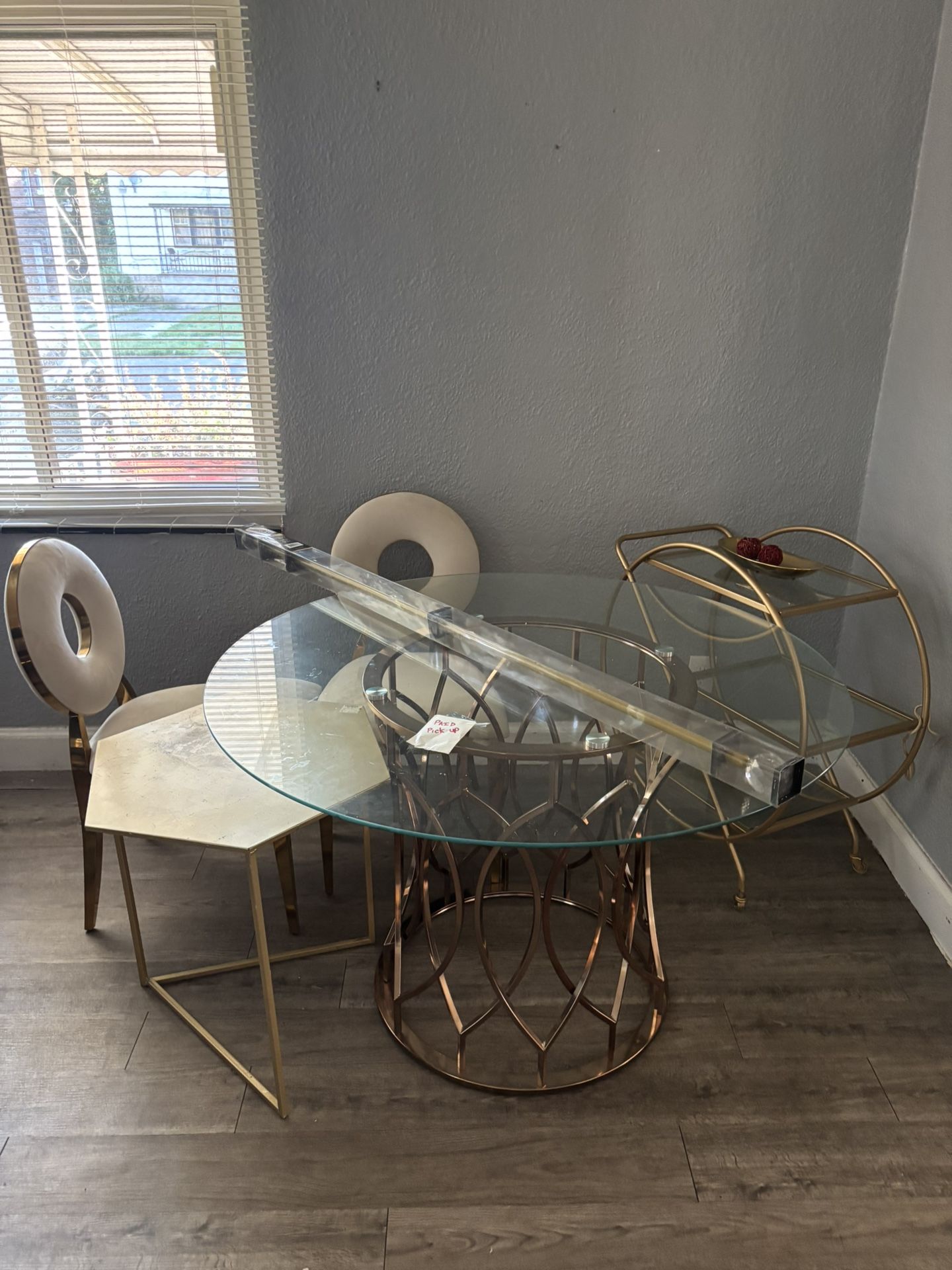 Dining Room Set Including Accent Tables