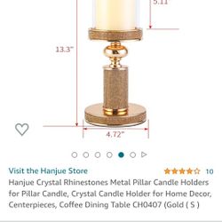 Pillar Candles Crystal 