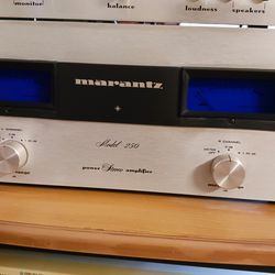 Marantz model 250 and Marantz model 3200