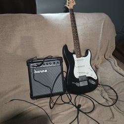 Bass Guitar With Speaker