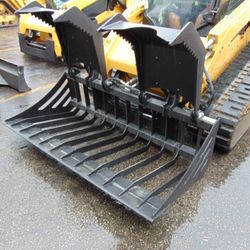 78"HD Root Rock Grapple Bucket New