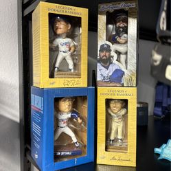Dodger Bobble heads 