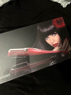 2 in1 trimming ceramic hair straightener