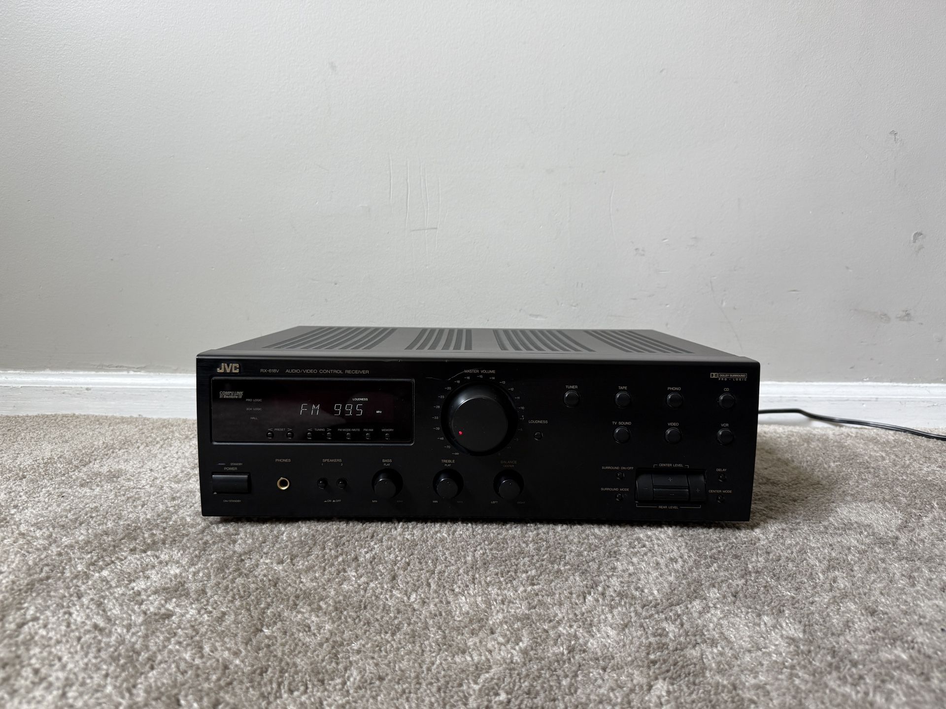 JVC RX-618V Home Stereo Audio Receiver