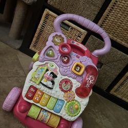 Pink Tech Learning Walker 