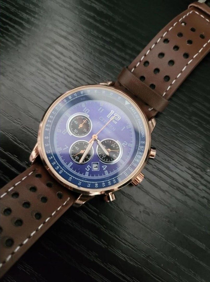 🔥NEW Citizen CA0695 17E Chronograph Men's Aviator Watch - Main Image