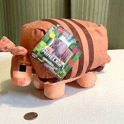 8” Minecraft Armadillo Plush Character - Ship Only