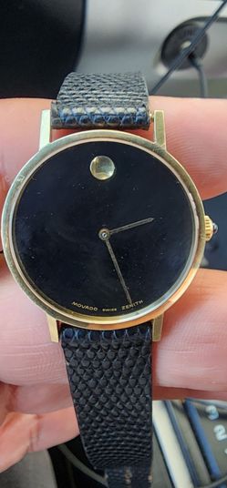 Zenith museum movado Manuel wind watch