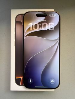 Apple iPhone 16 Pro 256 GB Desert Titanium UNLOCKED