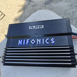 Hifonics Alpha 4ch Amplifier 