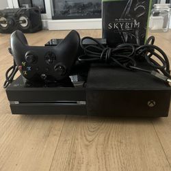 Xbox One With All Wires,Control,& Game 