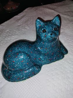 Vintage Decoupage cat