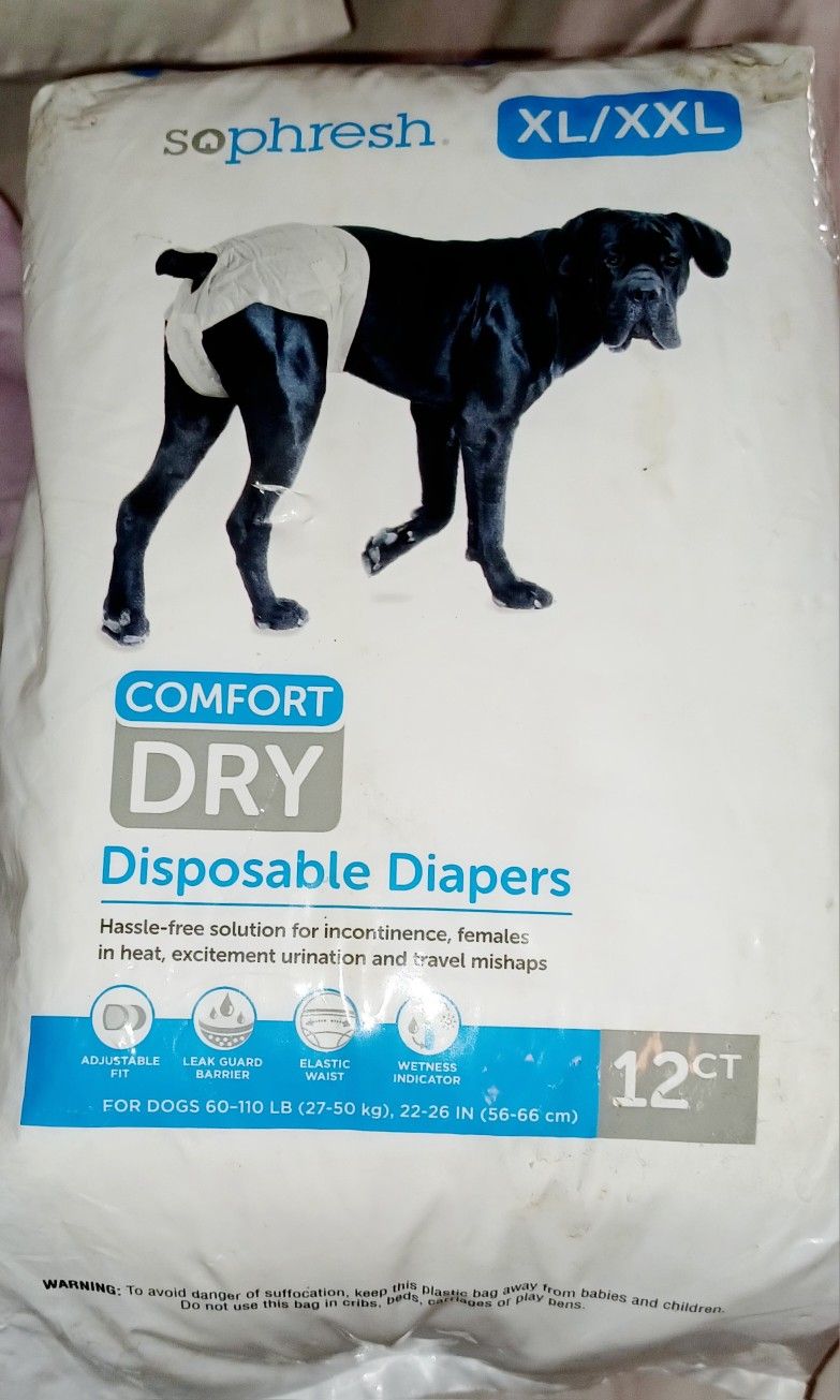 Dog Diapers XL/XXL