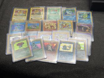 Vintage Pokemon card lot